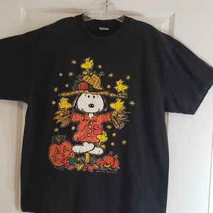 Snoopy Halloween 🎃 T shirt XL Woodstock 1990s